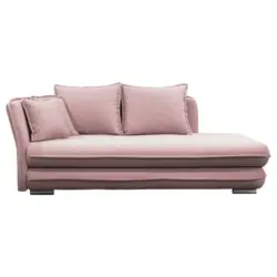 Liege in Flachgewebe Rosa