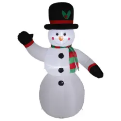 Schneemann WEIß, 200Cm Hoch