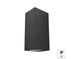 Wandleuchte e2 Aster GU10 15 W 2-flammig IP 65 anthrazit ( 2528000141696 )