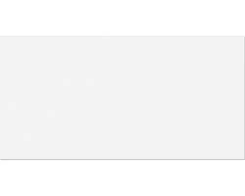 Steingut Wandfliese WHITE 30,0x60,0 cm weiß matt rektifiziert