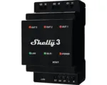 Hornbach Relais-Schalter Shelly Pro 3, schwarz (212180)