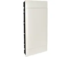 Verteilerkasten unterputz Practibox S 4x12TE IP40 weiß