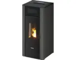 Hornbach Pelletofen FreePoint Amaranto 9 Stahl anthrazit 8,5 kW