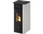 Hornbach Pelletofen FreePoint Amaranto 9 Stahl weiß 8,5 kW