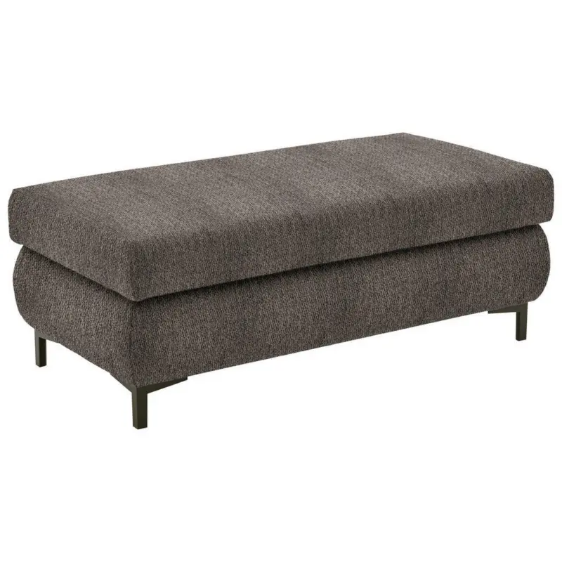 Hocker in Textil Dunkelgrün, Fango