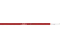 Solarleitung H1Z2Z2-K 1 x 6 mm² rot (Meterware)