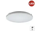 Hornbach LED Deckenleuchte Wandleuchte e2 white² R 18 W 1-flammig IP 54 weiß ( 2004509180196 )