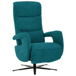 Relaxsessel in Textil Petrol