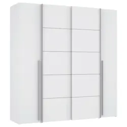 Kleiderschrank in Weiß