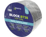 Hornbach Bostik BLOCK B738 TOP TAPE Bitumenband Aluminium 10 m x 10 cm