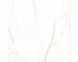 Feinsteinzeug Bodenfliese Premium Calacatta 80x80 cm weiß glänzend rektifiziert