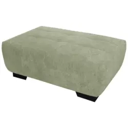 Hocker in Textil Olivgr&uuml;n