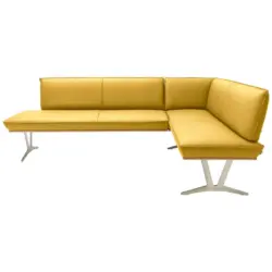 Eckbank 237/162 cm in Gelb