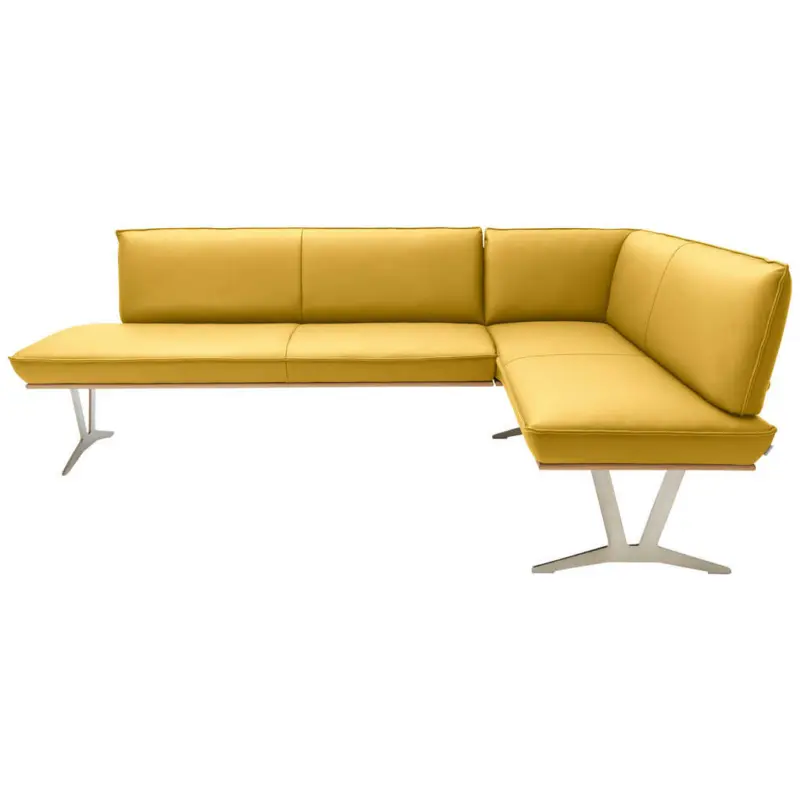 Eckbank 237/162 cm in Gelb