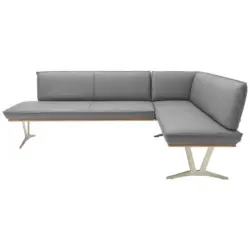 Eckbank 237/162 cm in Grau
