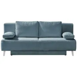 Schlafsofa in Kord Petrol