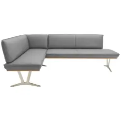 Eckbank 162/237 cm in Grau