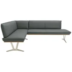 Eckbank 162/237 cm in Dunkelgrau