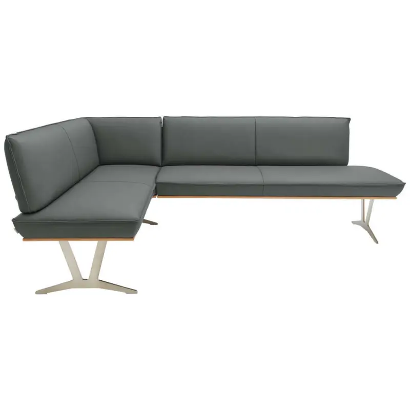 Eckbank 162/237 cm in Dunkelgrau