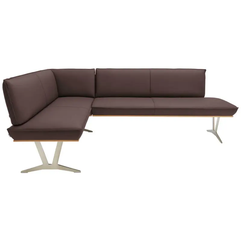 Eckbank 162/237 cm in Braun
