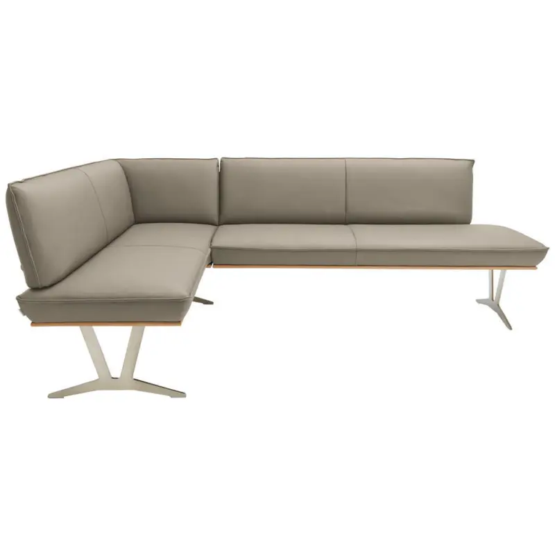 Eckbank 162/237 cm in Taupe