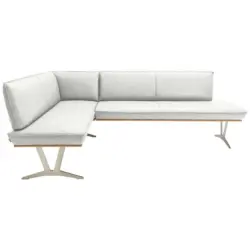 Eckbank 162/237 cm in Weiß