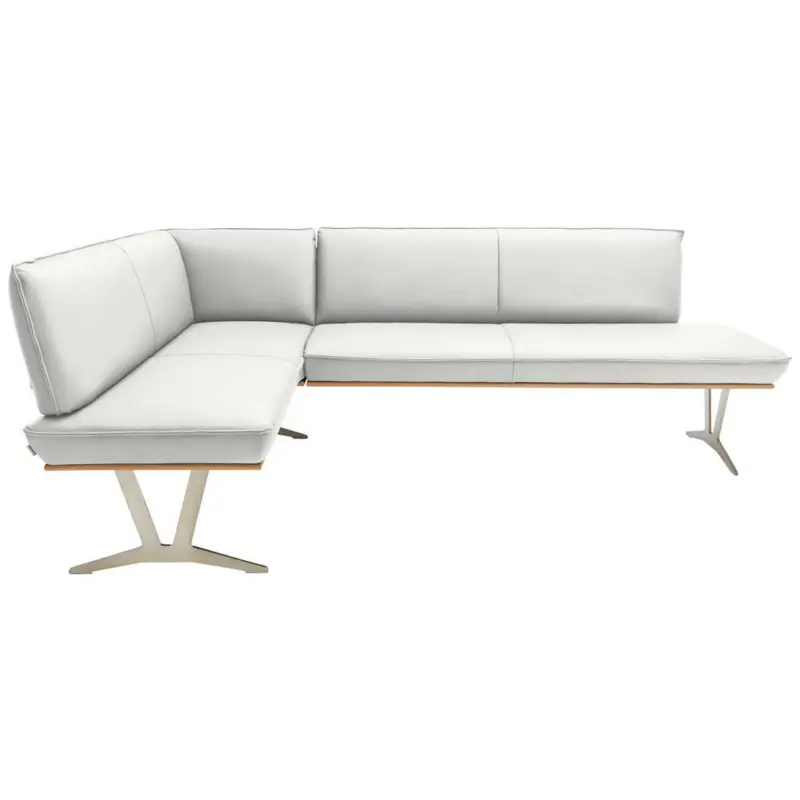 Eckbank 162/237 cm in Weiß