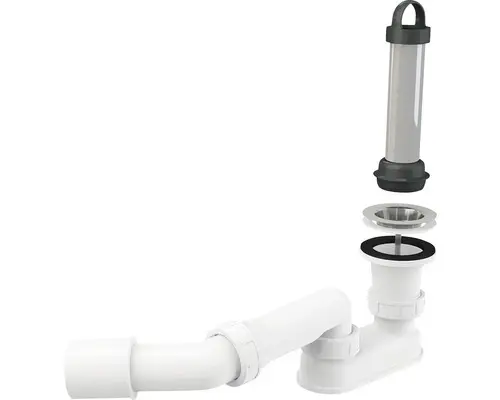 Standrohrventil Alca für Brausetassen Ø 52 mm