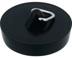 Ventilstopfen 40,5mm schwarz