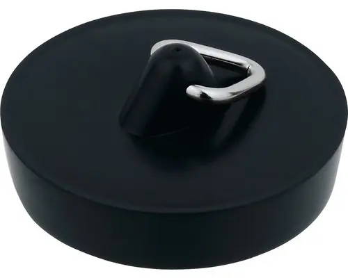 Ventilstopfen 40,5mm schwarz