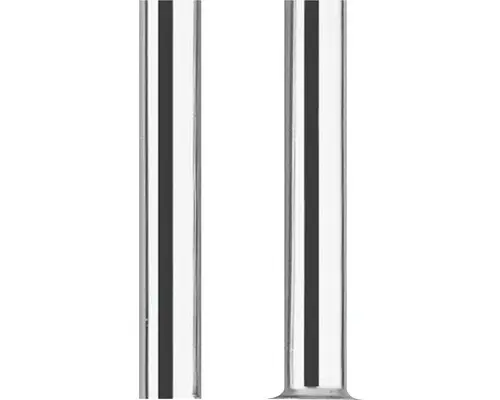 Kupferrohr 10x400 mm verchromt