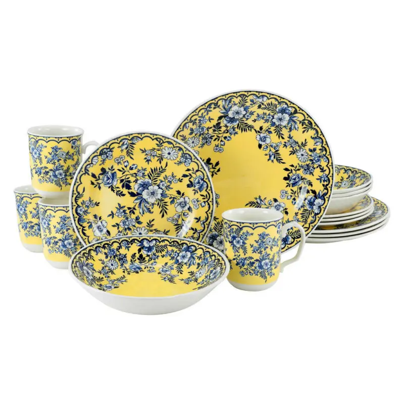 Kombiservice Ming Flower 16-teilig