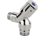 Hornbach Geräteventil kurz 1/2" chrom mit Rohrbelüfter