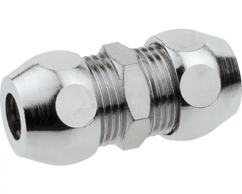 Doppelquetschverschraubung 3/8"x3/8"x8mm chrom