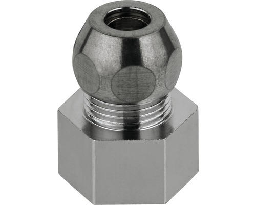 Quetschverschraubung gerade 1/2"x8mm chrom