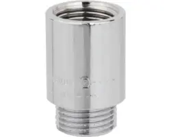 Hahnverlängerung verchromt ½"x20mm