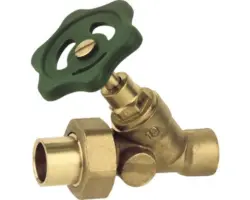 Absperrventil ohne Entleerung 22mm