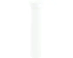 Verlängerungsrohr Alca mit Mutter 1 1/2"x40x200mm weiß