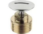 Hornbach Stopfen mit Schlitz 3/8" messing verchromt
