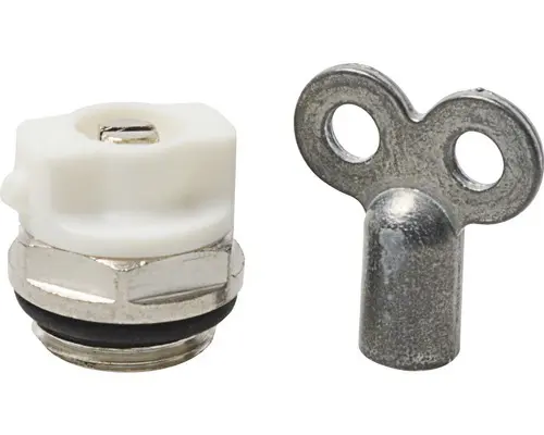 Heizkörperentlüftungsventil 3/8 " mit Entlüftungsschlüssel