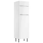 XXXLutz Lauterach - Ihr M&ouml;belhaus bei Bregenz Ger&auml;teumbauschrank 60/211,8/58,1 cm in Wei&szlig;, Wei&szlig; Hochglanz