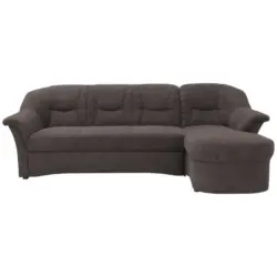 Ecksofa in Mikrofaser Greige