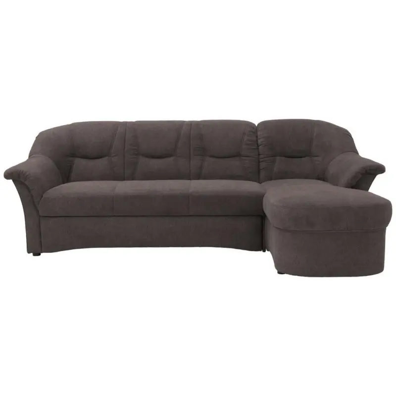 Ecksofa in Mikrofaser Greige