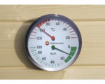 Hornbach Sauna Klimamesser Weka mit Hygrometer und Thermometer