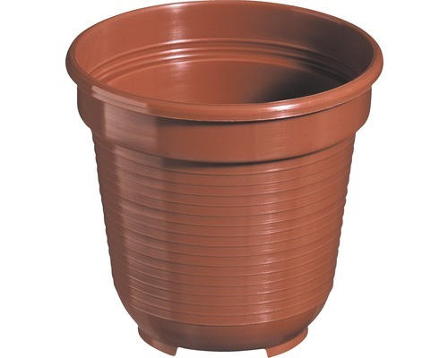 Pflanztopf Geli Kunststoff Ø 14 H 12 cm terracotta