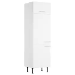 Geräteumbauschrank 60/211,8/58,1 cm in Weiß