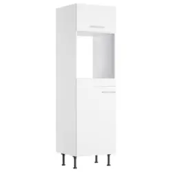 Geräteumbauschrank 60/211,8/58,1 cm in Weiß