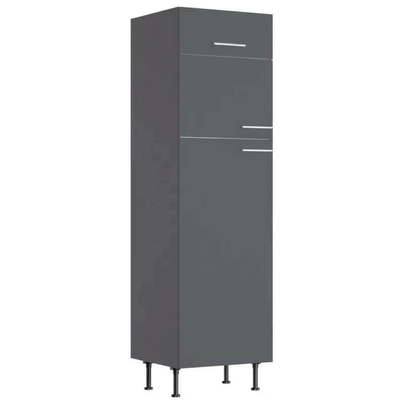 Geräteumbauschrank 60/211,8/58,1 cm in Anthrazit