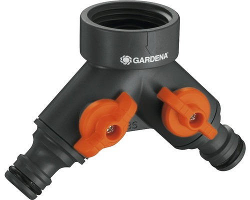 GARDENA 2-Wege-Ventil für 3/4" Wasserhahn