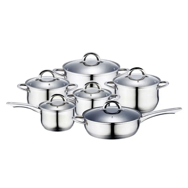 Kochtopfset 12-teilig